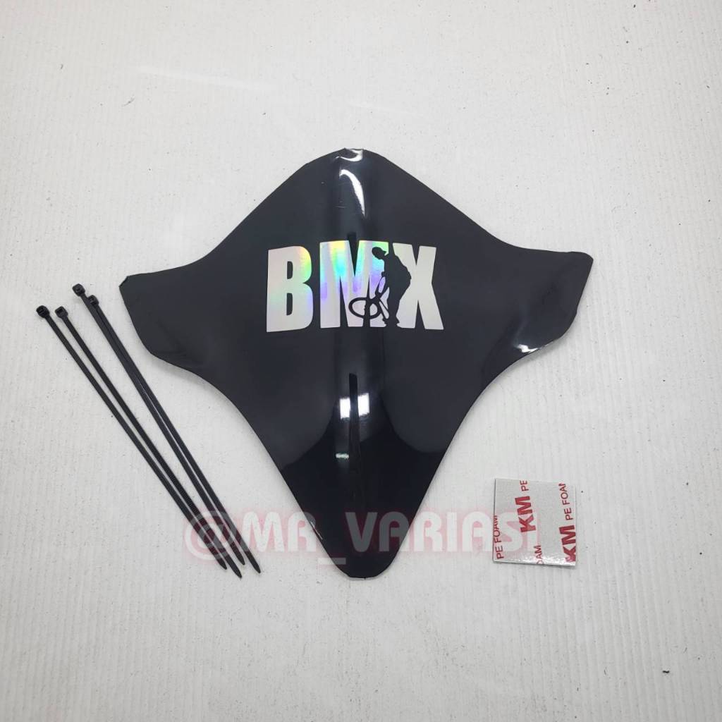 VISOR SEPEDA BMX + STIKER HOLOGRAM BMX - HOLOGRAM