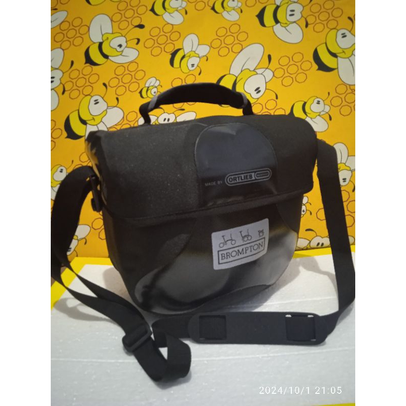 ORTLIEB BROMPTON O BAG - BLACK - TAS SEPEDA