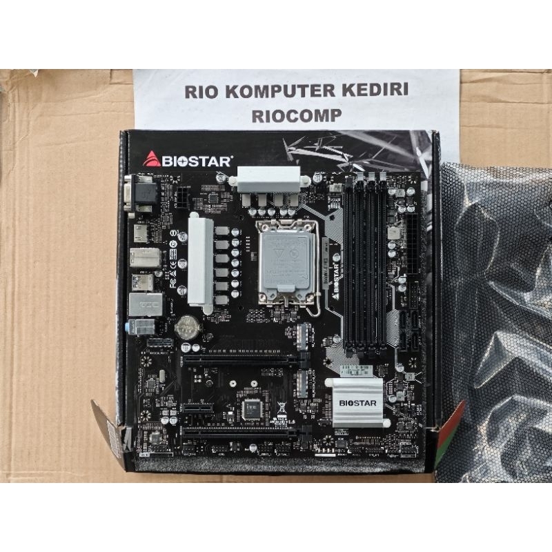 motherboard biostar b660mx-e pro chipset Intel b660 b660m lga1700 ddr4