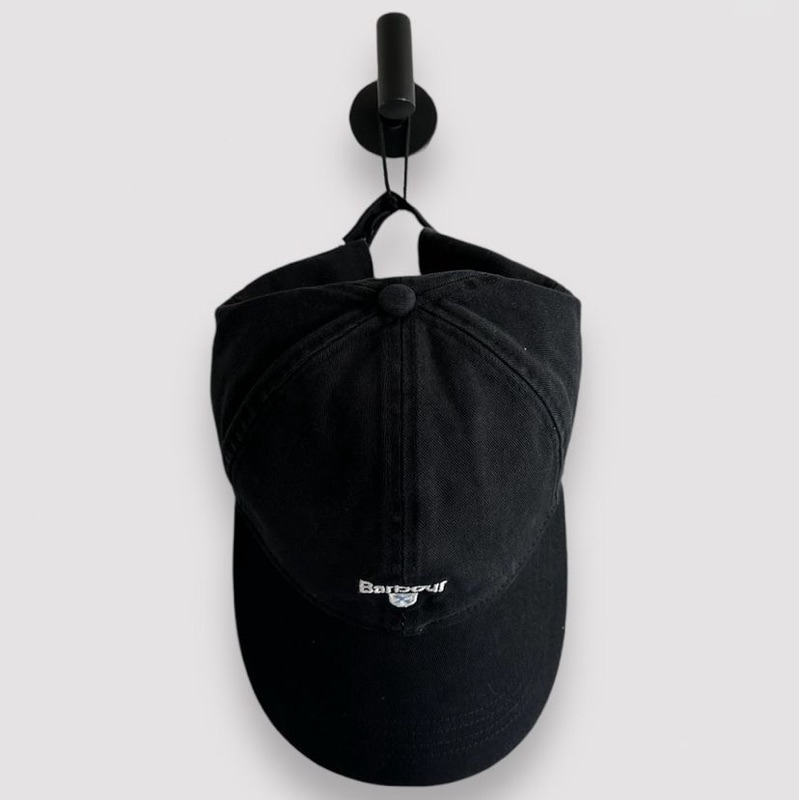 Barbour Cascade Baseball Cap Black Original