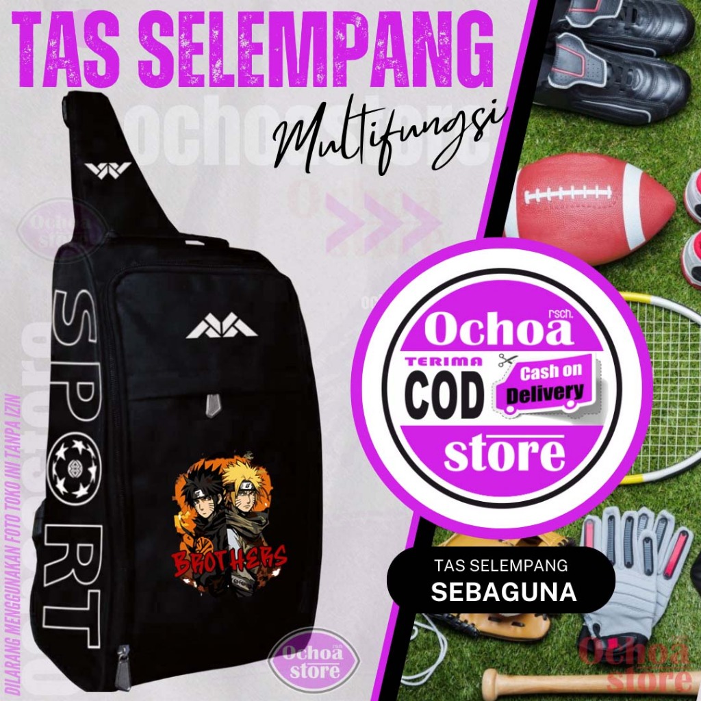 Tas Sepatu Olahraga Pria Wanita - Shoes Bag Tas Futsal Bola Gym Tas Sepatu Badminton Tas Selempang S