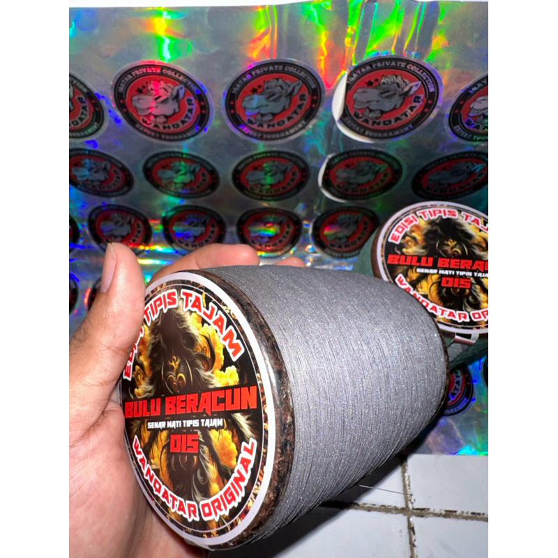 [GELASAN SUPER LANGKA MATOT 015] Gelasan Senar Mati 7000yard MATOT 015 BULU BERACUN EDISI TIPIS TAJA