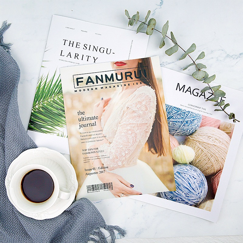 

IK6 Properti Majalah (FULL 24 HALAMAN) Dummy Properti Foto Properti Estetik