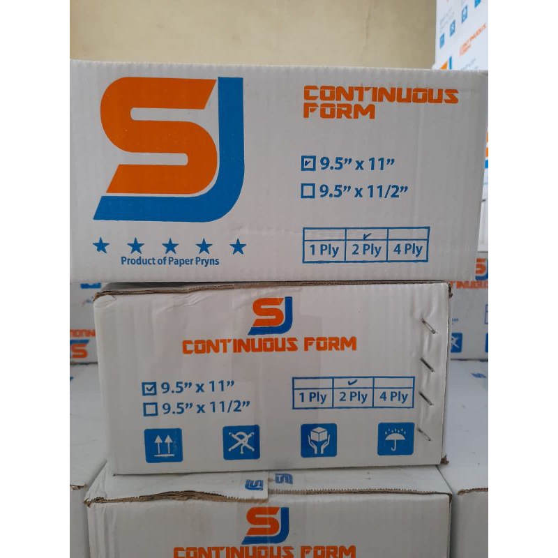 

CONTINUOS FORM SJ orange 9,5x11 2ply ncrputihmerah