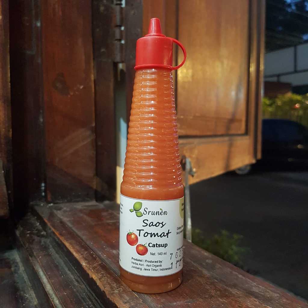

Saos Tomat 140ml - Srunen Asri Organik