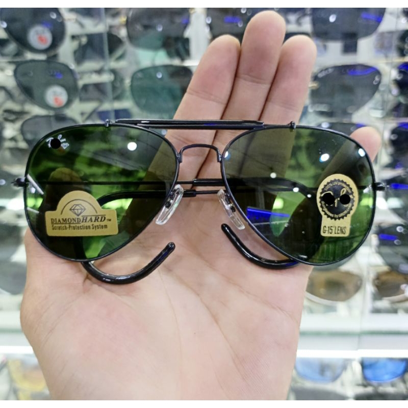 kacamata pria BL kaca asli ®3030 kacamata hitam pria