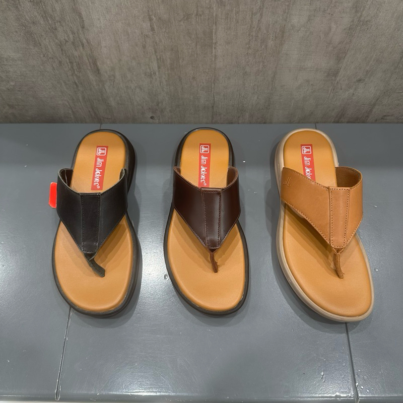 Sandal jepit kulit pria JIM JOKER