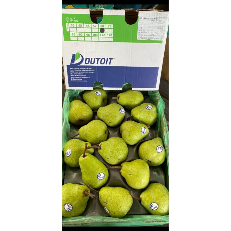 

Pear Packham Dutoit