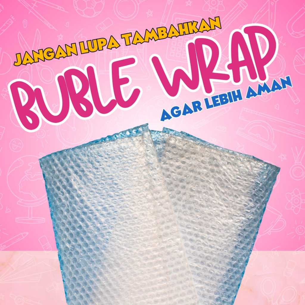 

BUBBLE WRAP UNTUK PENGAMAN TAMBAHAN AGAR PAKET LEBIH AMAN DAN SAFETY BY BROMO SPAREPART