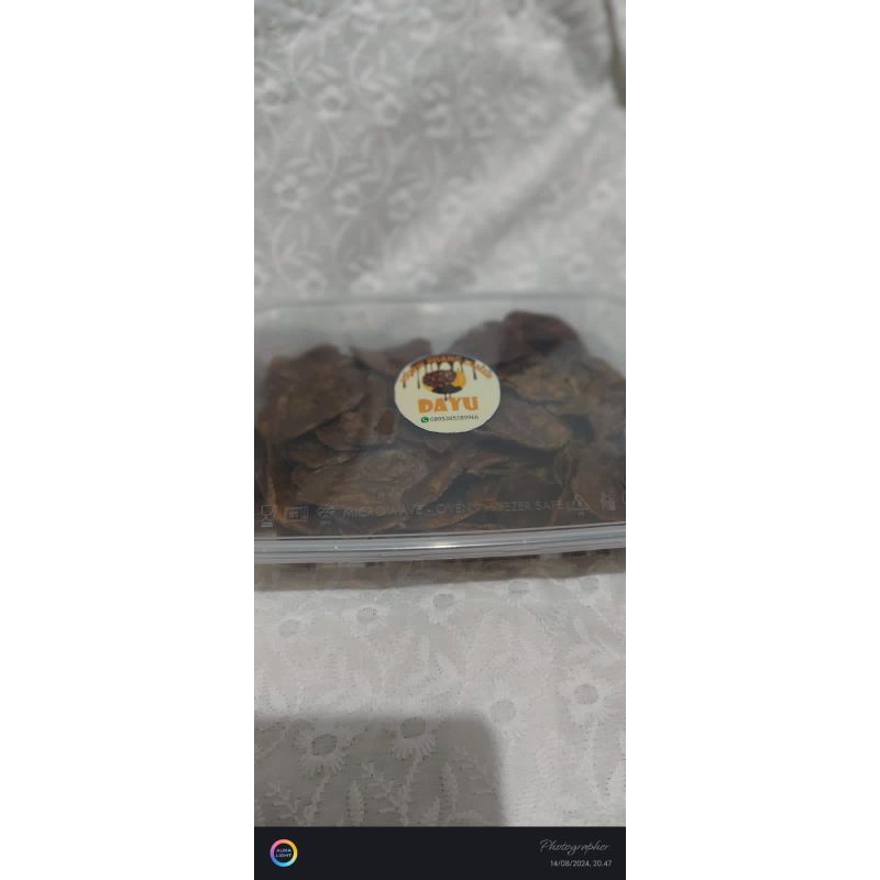 

kripik pisang lumer DAYU