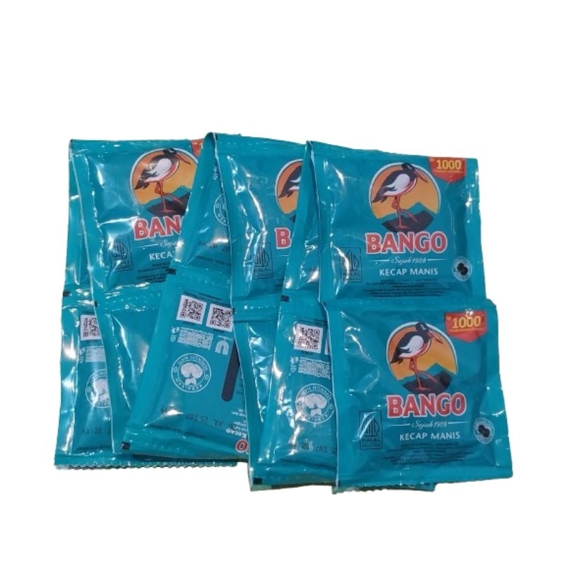

Bango Kecap Manis Kemasan Sachet 25gr (1 renceng 12 pcs)