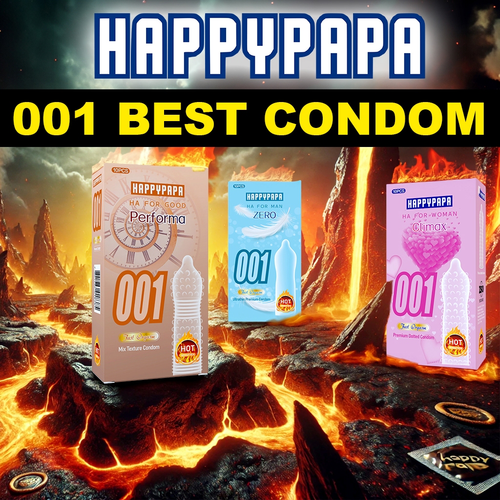 Kondom Bergerigi 001 - Dotted Condom 001 Premium Quality - OSB Japan Condom