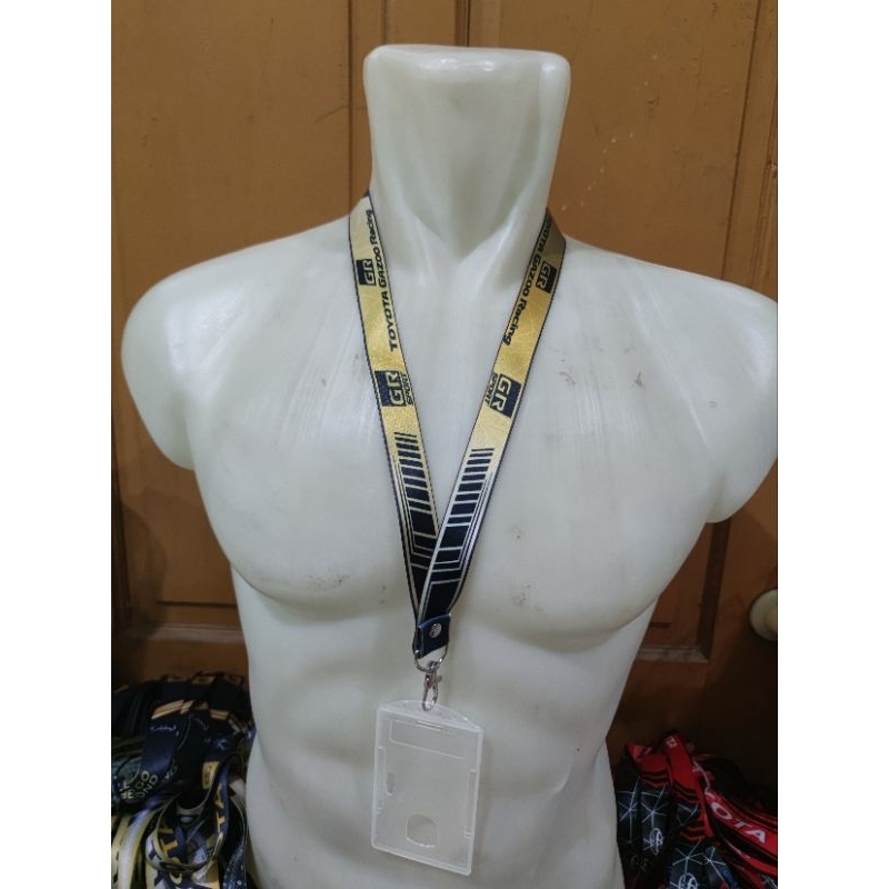 

LANYARD PRINTING GR TOYOTA GOLD