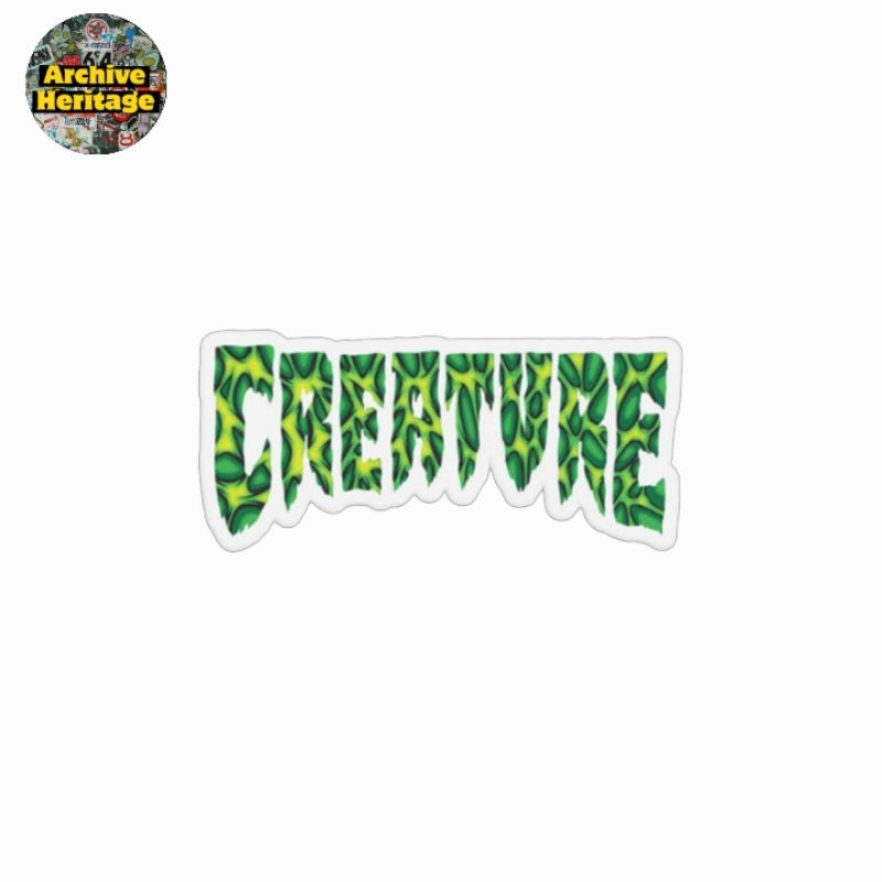 

sticker Creature Strains decal logo brand skateboards