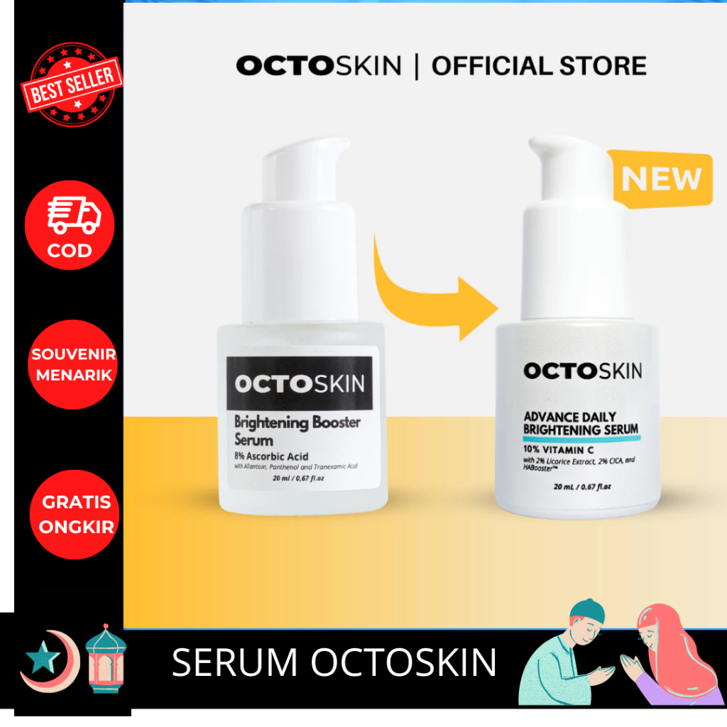 [ SERUM OCTOSKIN PRIA ] OCTOSKIN Brightening Booster Serum 20ml