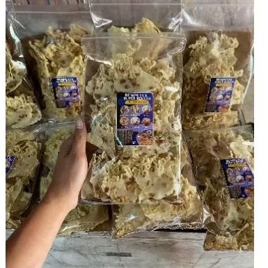 

Peyek kemasan pouch 250 grm