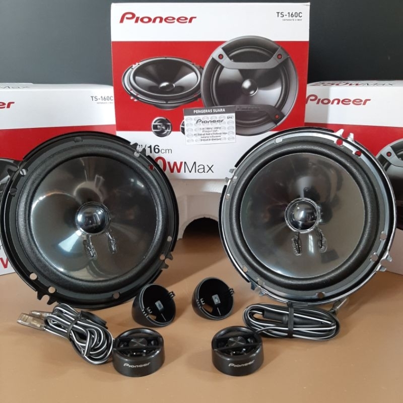 SPEAKER SPLIT PIONEER TS-160C PIONEER TS 160 C SPEAKER COMPONENT TWO WAY SPLIT PIONEER TS 160C