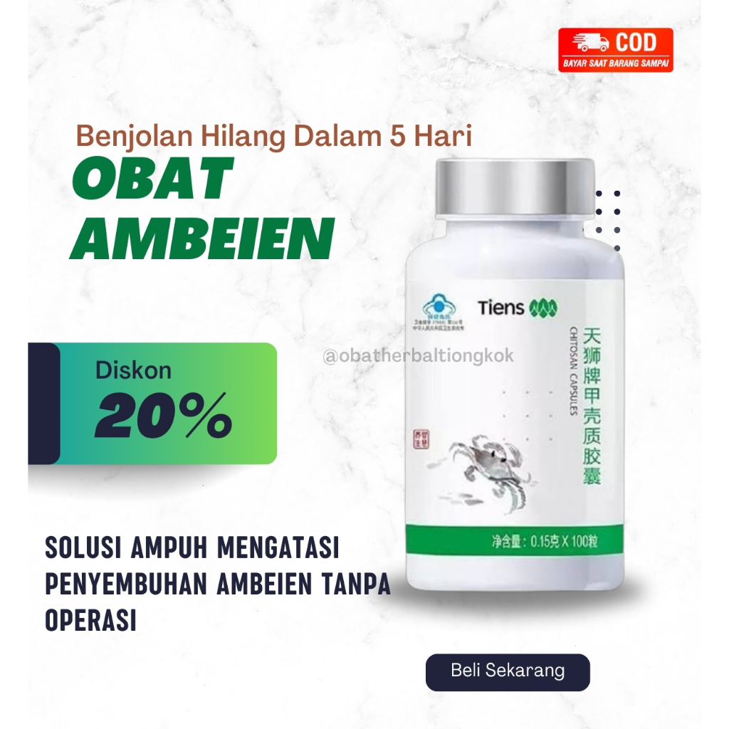 [TERLARIS]Fito Farmaka Obat Ambeien Wasir | OBAT PENGHILANG BENJOLAN_AMBEIEN CHITIN CHITOSAN ORIGINA