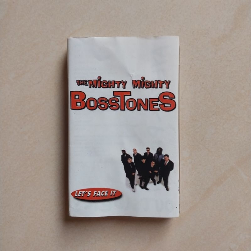 KASET THE MIGHTY MIGHTY BOSSTONES ALBUM LET'S FACE IT