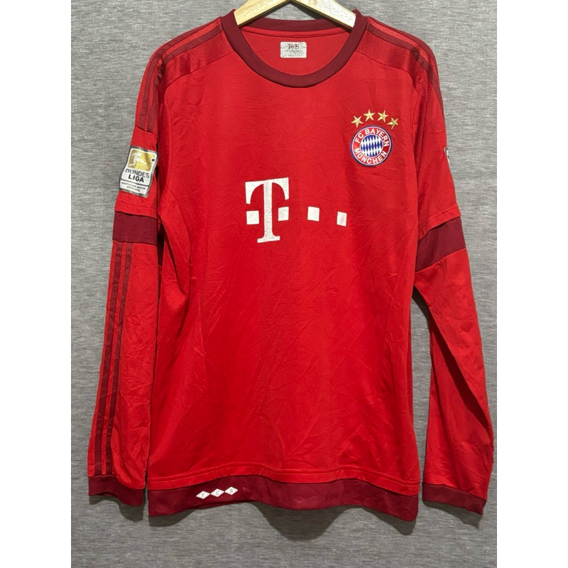 Jersey Bayern Longsleeve Full Sponsor Patch No Brand Scnd Mulus