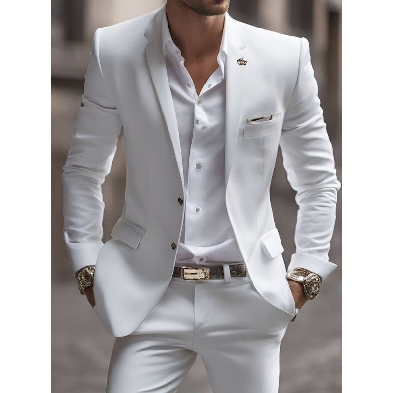 Blazer Pria - Jas Kantor Pria Formal Semi Formal Model Kancing 2