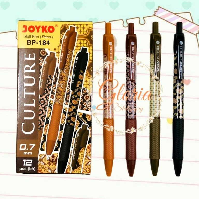 

Paket Terbaru Joyko Pen Batik BP 184Bolpen batik BP 184 Joyko