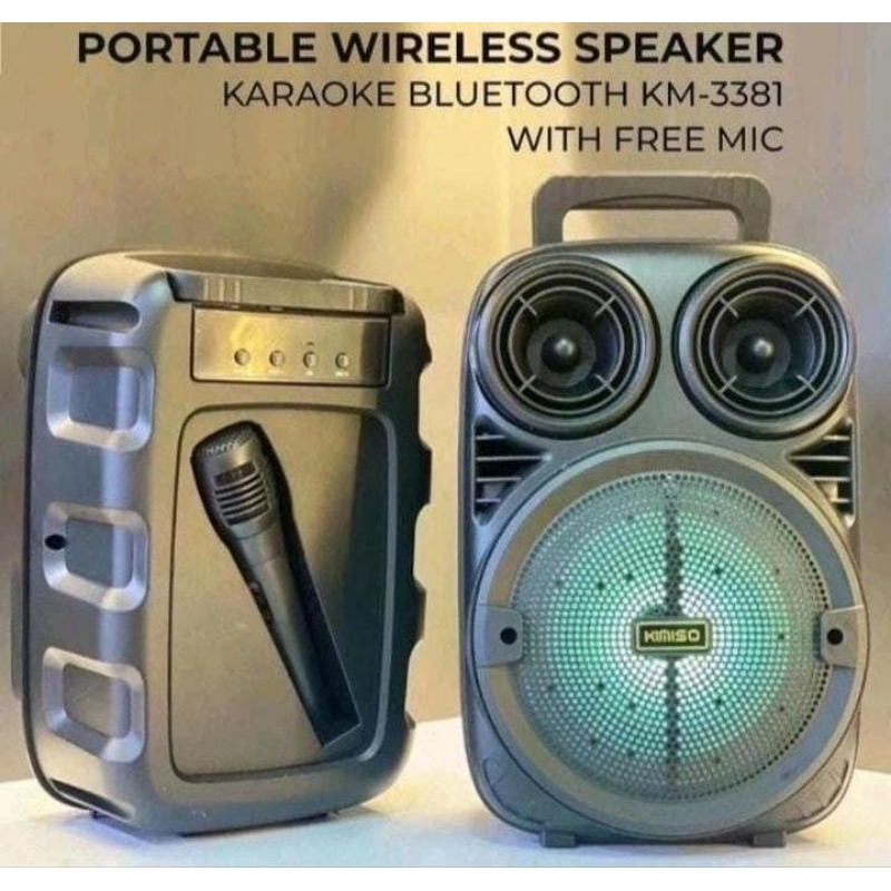 speaker portable kimiso speker karoke