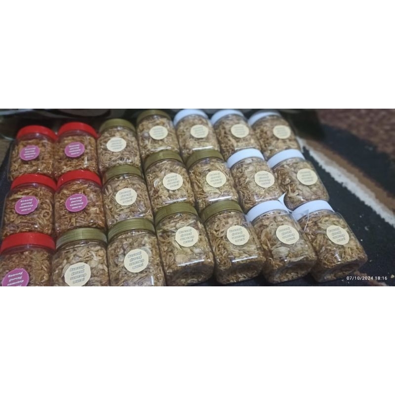 

bawang goreng sumenep murni Gurih ayam bawang toples 75gr