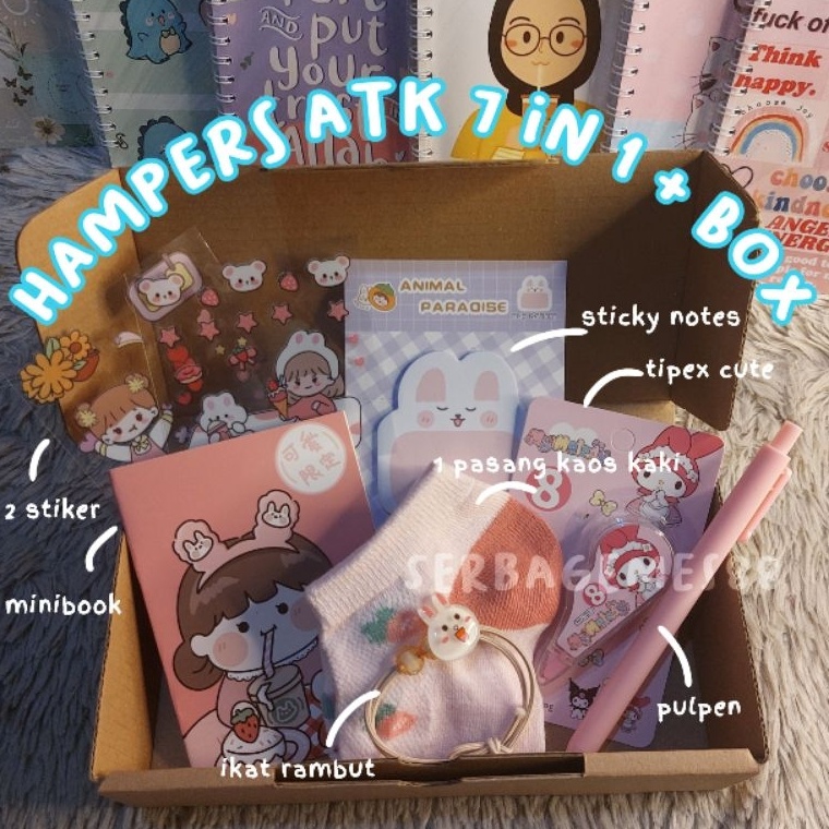 

Top Shipment serbagemes88 SET ALAT TULIS 7 IN 1 LENGKAP GIFT HAMPERS KADO HADIAH SEKOLAH STATIONERY SET HADIAH LUCU WISUDA KADO ULANG TAHUN CEWEK HAMPERS MURAH GIFT BOX LUCU STATIONERY SET AESTHETIC PAKET ALAT TULIS ANAK KADO UNIK PEREMP
