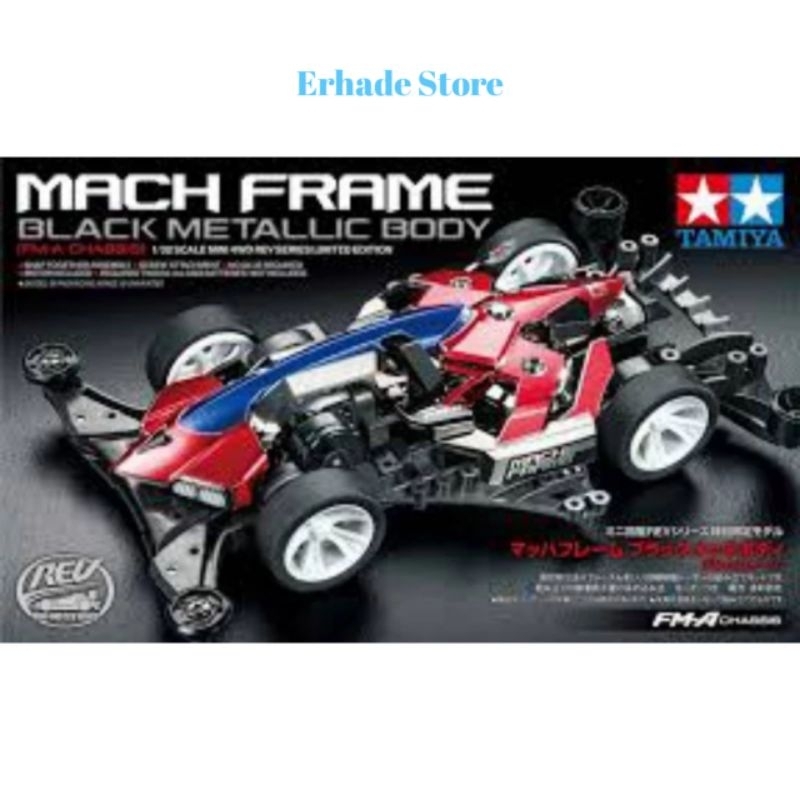 Tamiya Mach Frame Black Metalic Body 95673 - FMA Chassis