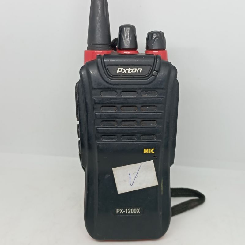 Pxton PX-1200X Handy Talkie 4 Watt, Baterai Tahan Hingga 3-4 Hari