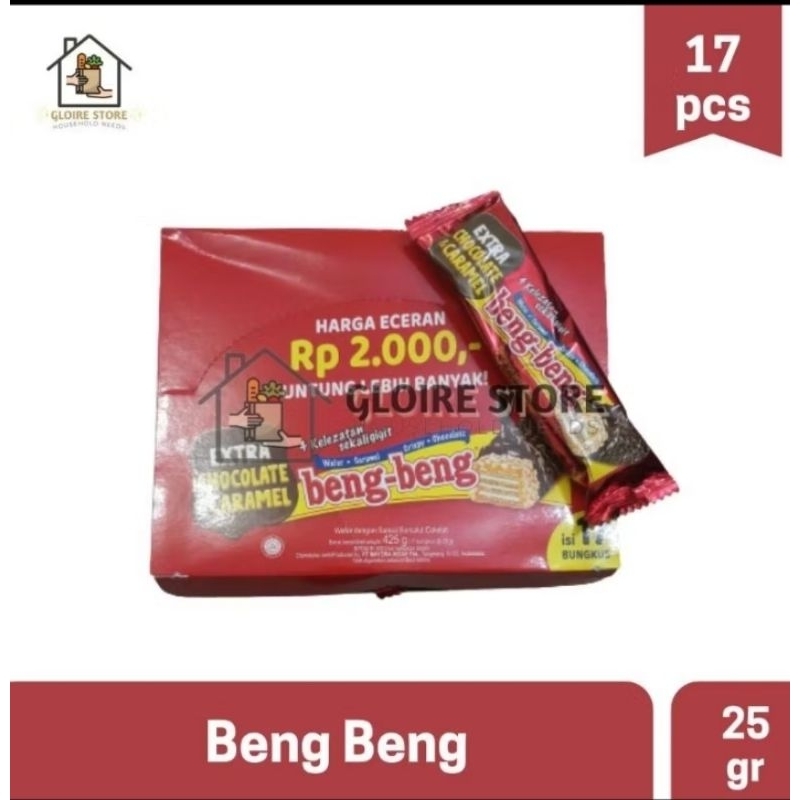 

Beng Beng Wafer Cokelat 1Box Isi 17x25g (SO)