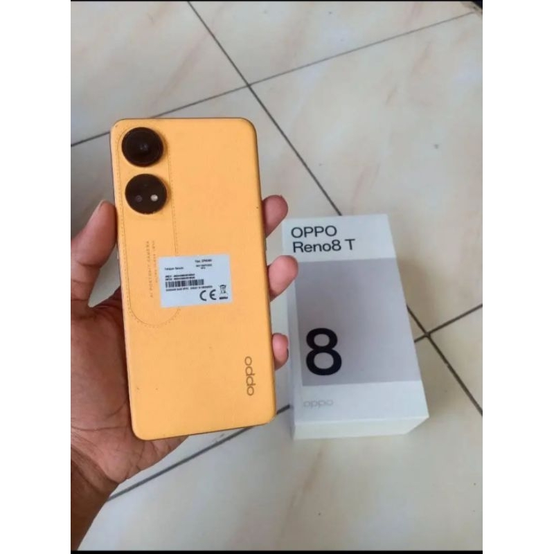 OPPO RENO 8T 4G SECOND LIKE  NEW