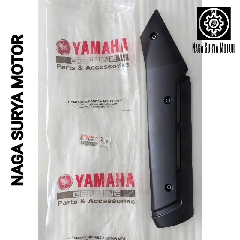 Cover tameng knalpot Yamaha Vixion New NVL NVA 1PA-E4718-00 ORI YGP