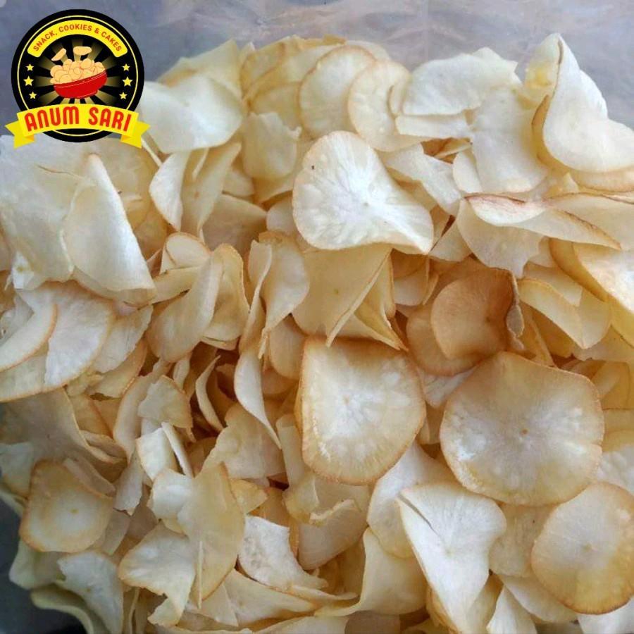 

Keripik Singkong Manis Gurih Renyah 1kg Crispy Manis Gurih Kripik Singkong Manis Gula Cemilan Jadul