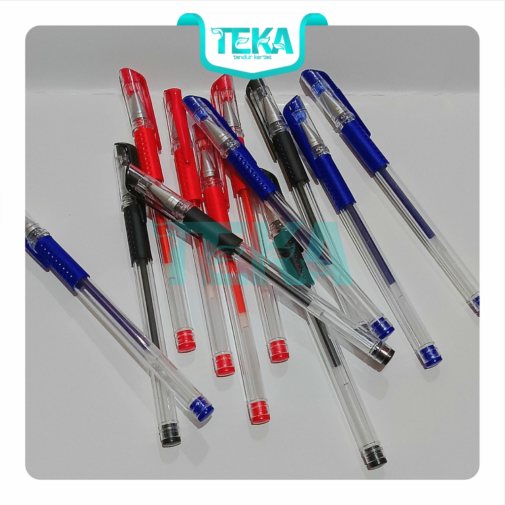 

Pulpen Pena Gel 0.55mm Standard Pulpen Gel Standard Bolpoin Cair Alat Tulis Sekolah Pulpen Murah