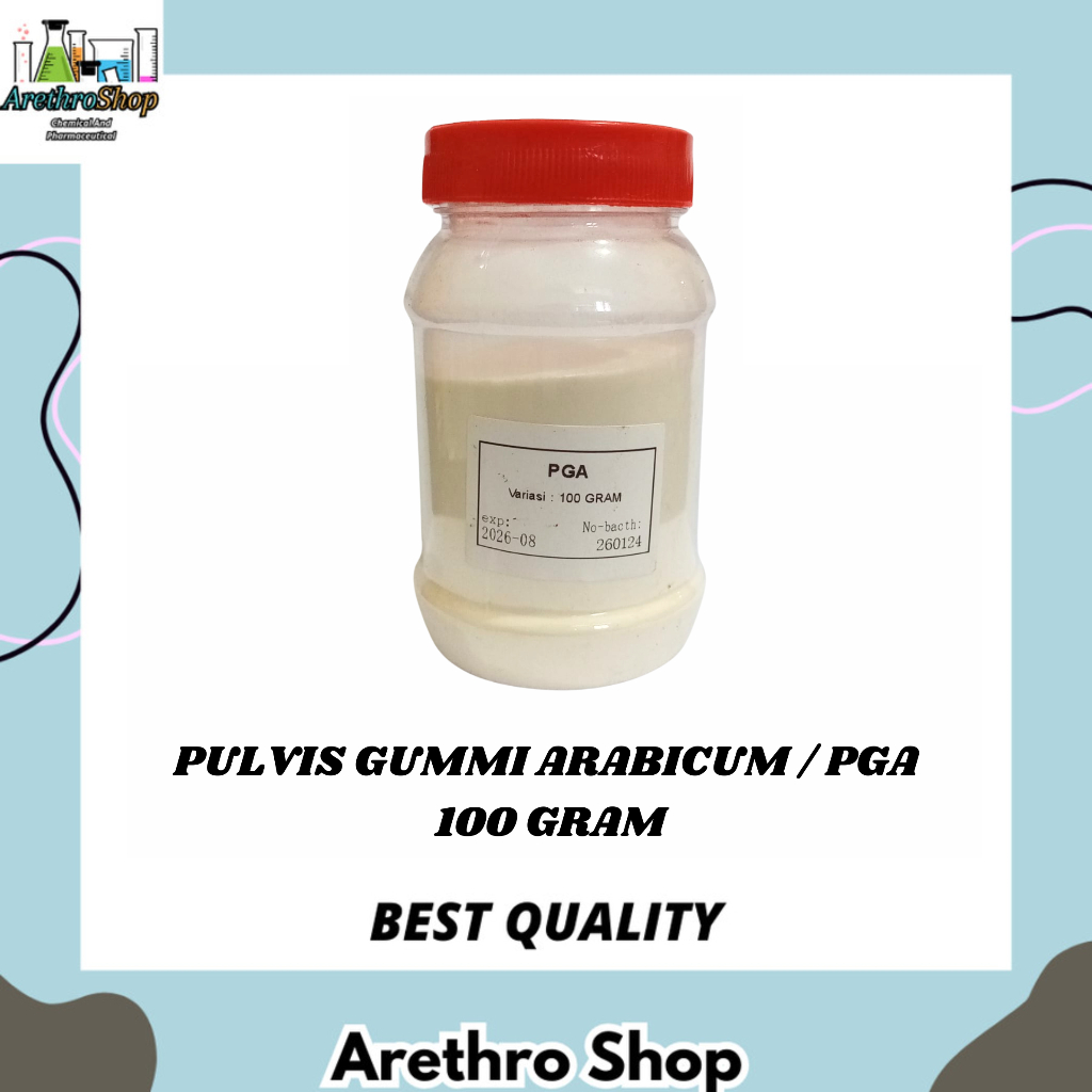PULVIS GUMMI ARABICUM / PGA 100 GRAM BEST QUALITY