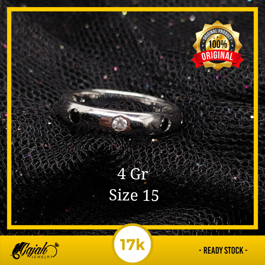 Cincin Emas 17K - Toko Emas Gajah Online - 4 Gr - 6815