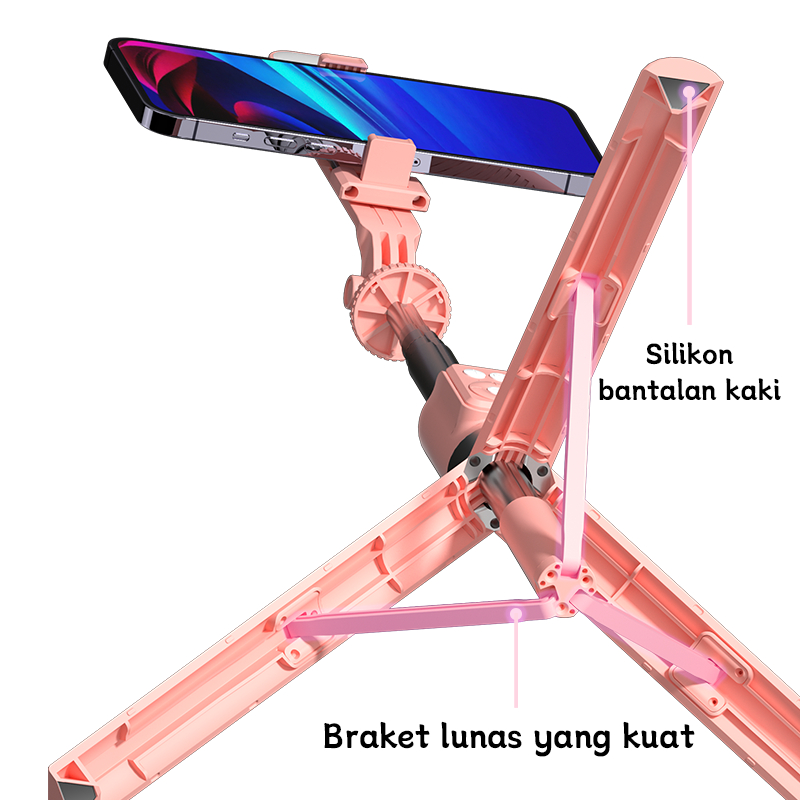 best deals toorea 170cm selfie stick tripod tongsis dengan monopod dengan wireless remote control