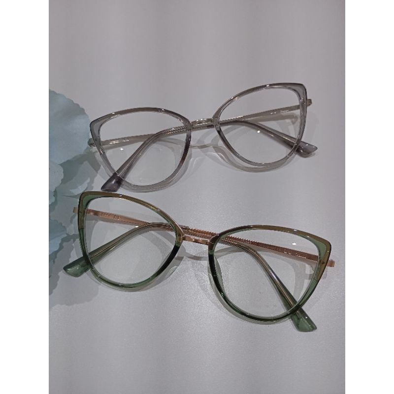 KACAMATA ANTI RADIASI KACAMATA CAT EYES KACAMATA PELINDUNG UV KACAMATA REMAJA DEWASA PRIA WANITA KAC