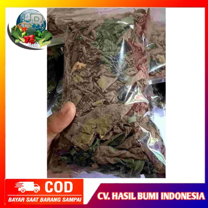 

Daun kersen/ceri/talok kering 100gram kemasan plastik
