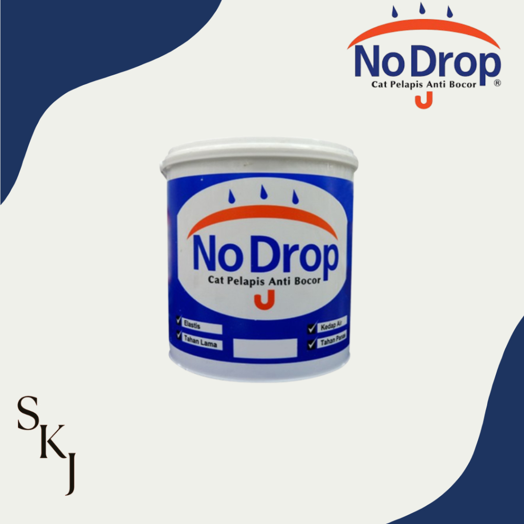 Cat Tembok Waterproof No Drop 4kg