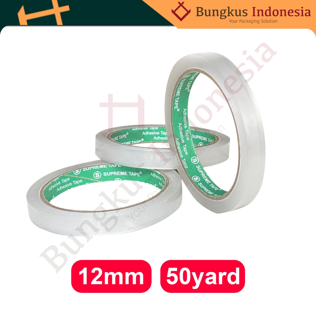 

Solatip / solasi bening SPM 12mm / 24mm / Lakban Kecil