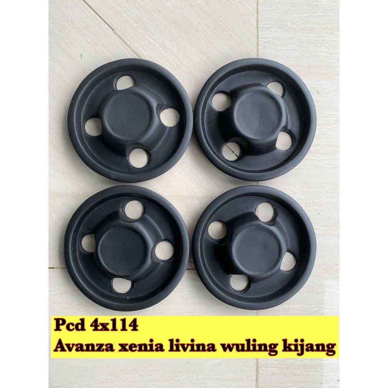 center dop velg kaleng 4x114 fiber avanza xenia livina wuling