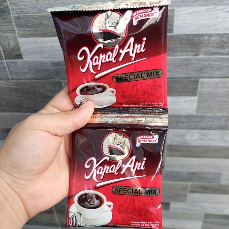 

Kapal Api Special Mix 23gr (1 renceng @10 pcs)