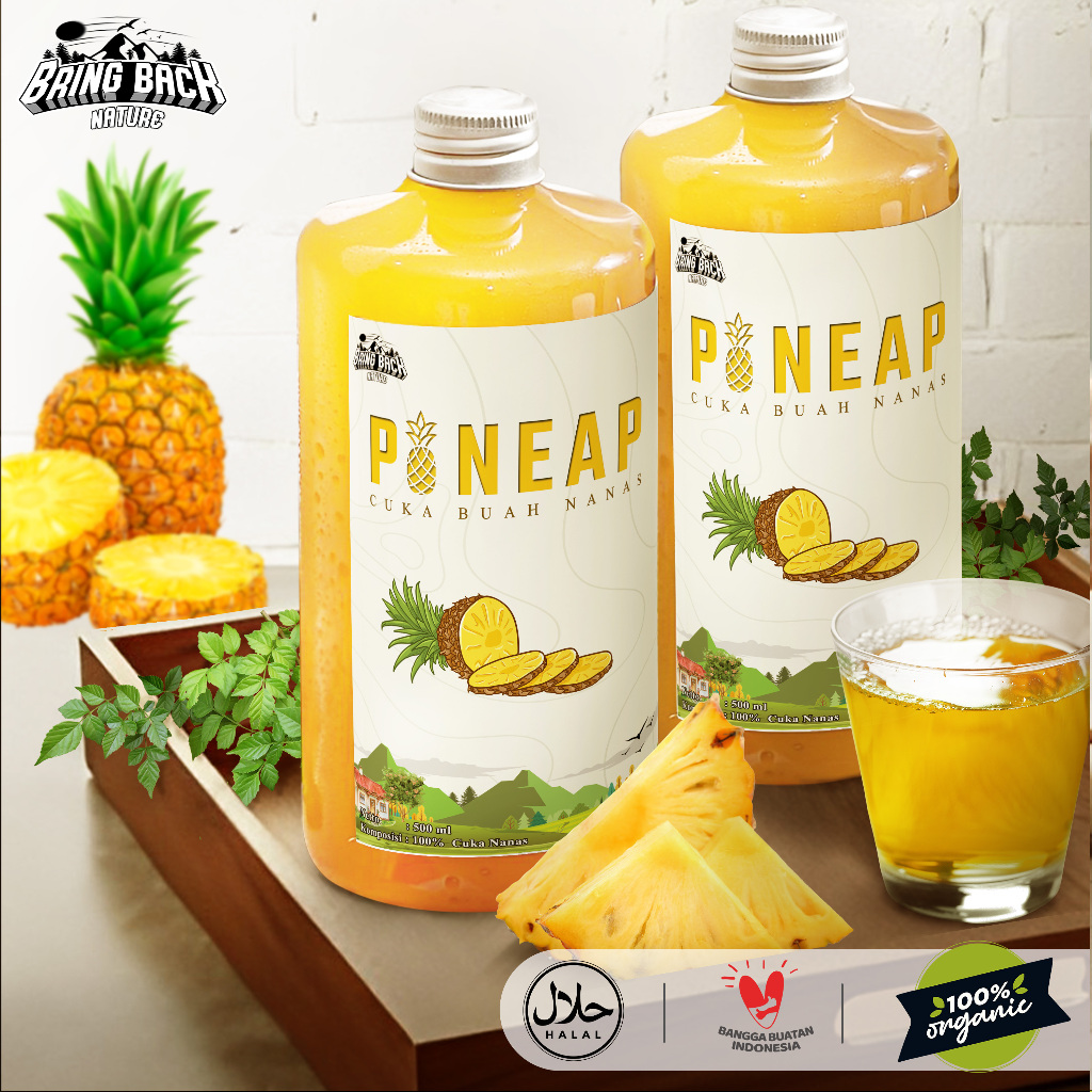 

CUKA NANAS 500ml WITH MOTHER TURUNKAN KADAR GULA DARAH / ORGANIC SUPERFOOD PINEAPPLE VINEGAR ASLI 100% SARI NANAS BRAGG