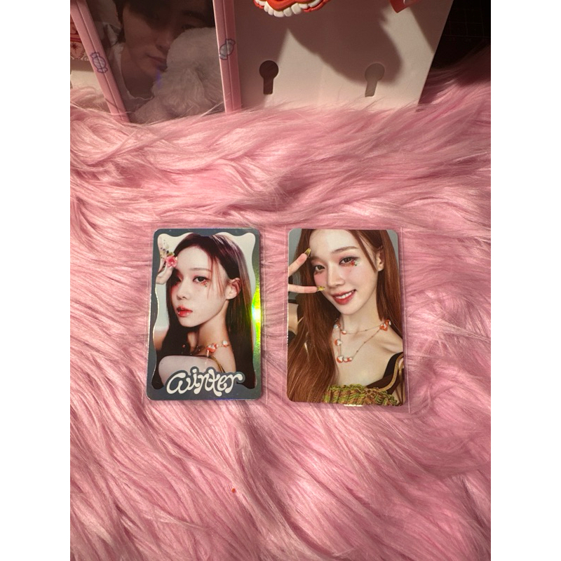 [OFFICIAL] READY STOCK WINTER AESPA TC TRADING CARD PC PHOTOCARD BETTER THINGS MD AAB MERCH GG