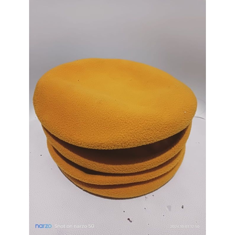 TOPI BARET HIGH QUALITY WARNA KUNING KUNYIT (KUNING VETERAN)