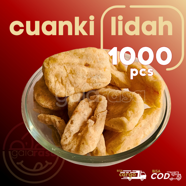 

GROSIRAN - 1000pcs Cuanki LIDAH Standar 10x100pcs by GaiaRasa