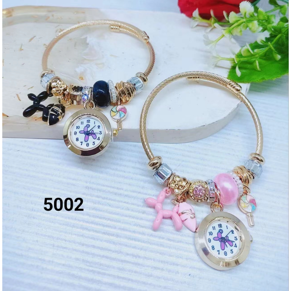 Gelang Tangan Jam Titanium fashion wanita 5002/5001